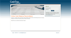 Desktop Screenshot of cashtrax.amsurg.com